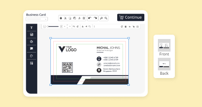 Diseño con impresión de todas las estaciones