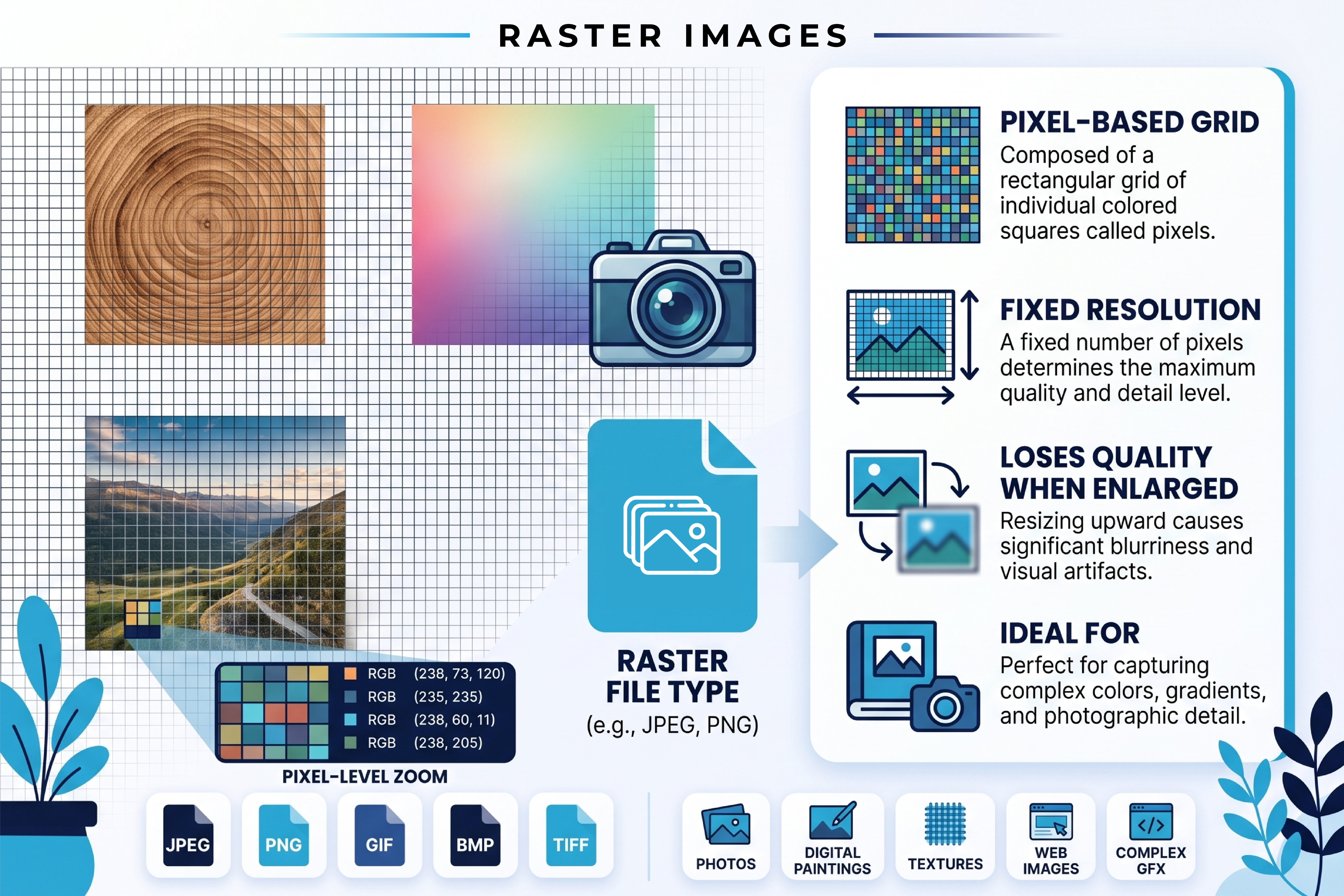 Raster image example