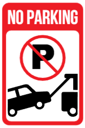 No Parking Sign