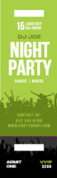 Event Ticket 1 2.75"x8.5"