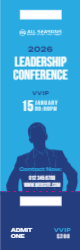 Event Ticket 5 2.75"x8.5"
