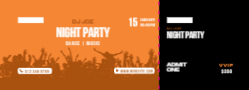 Event Ticket 1 5.5"x2"