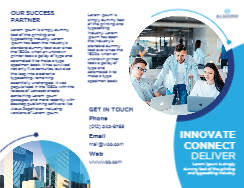 Z Fold Brochure Design 2 Front