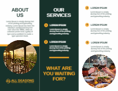 Z Fold Brochure Design 3 Back