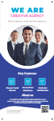 Banner corporativo desplegable