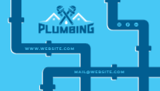 Plumbing Card Design 1 Back