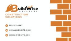 Builder Card Design 1 Front