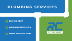 Plumbing Card Design 2 Front