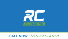 Plumbing Card Design 2 Back