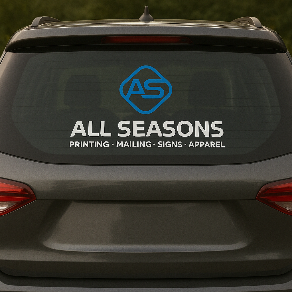 Vinyl Lettering - Aaron