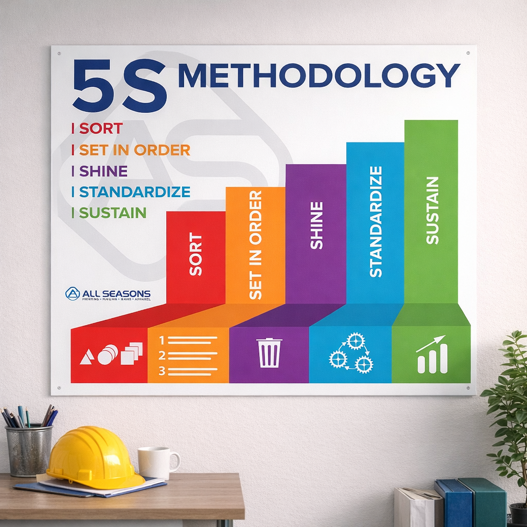 Visual Management Board – Foam Core 5S