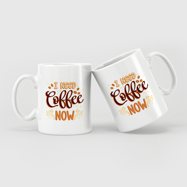 15 oz White Ceramic Mugs Made-in-USA