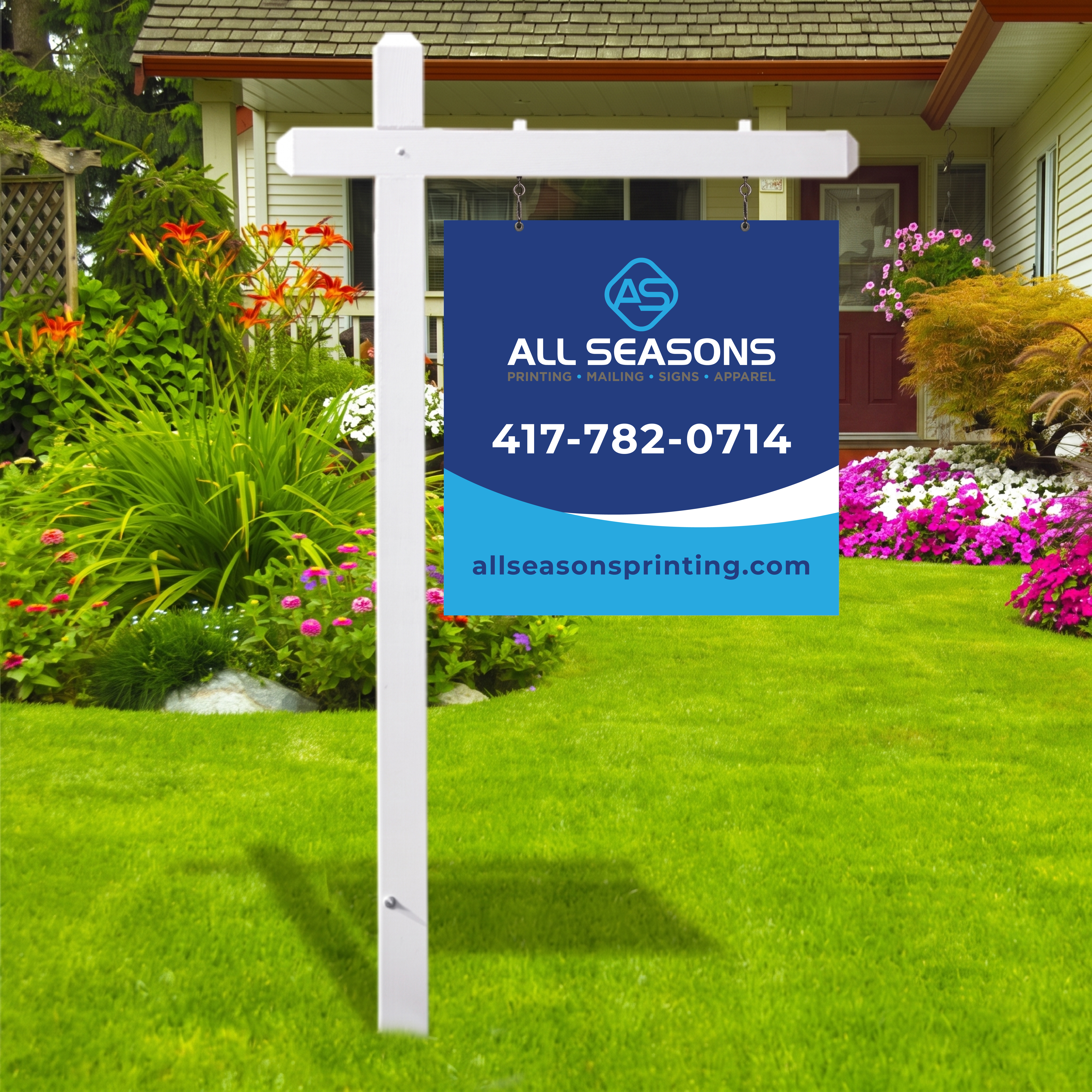 Real Estate Signs - Custom (no-frame)