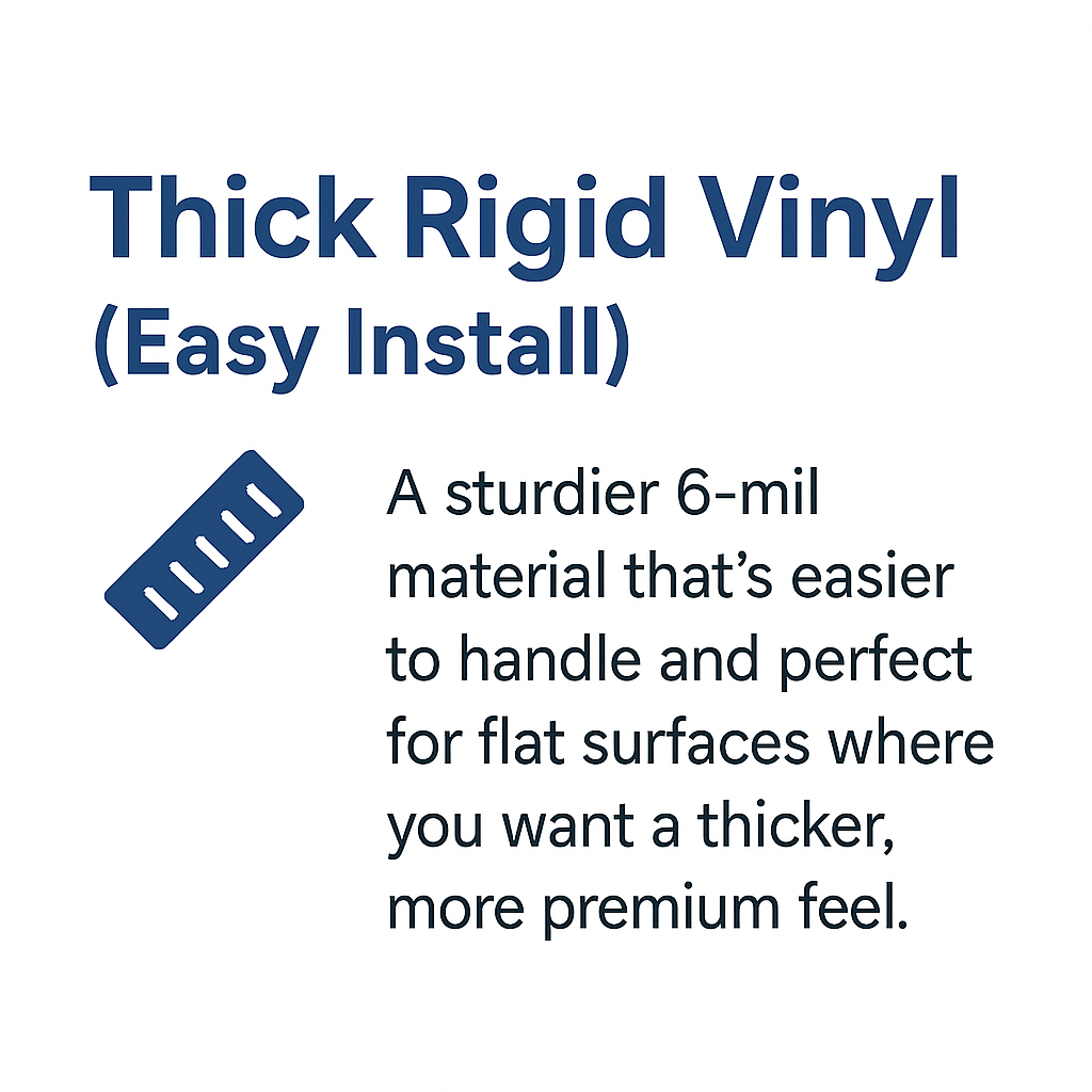 Thick Rigid Vinyl