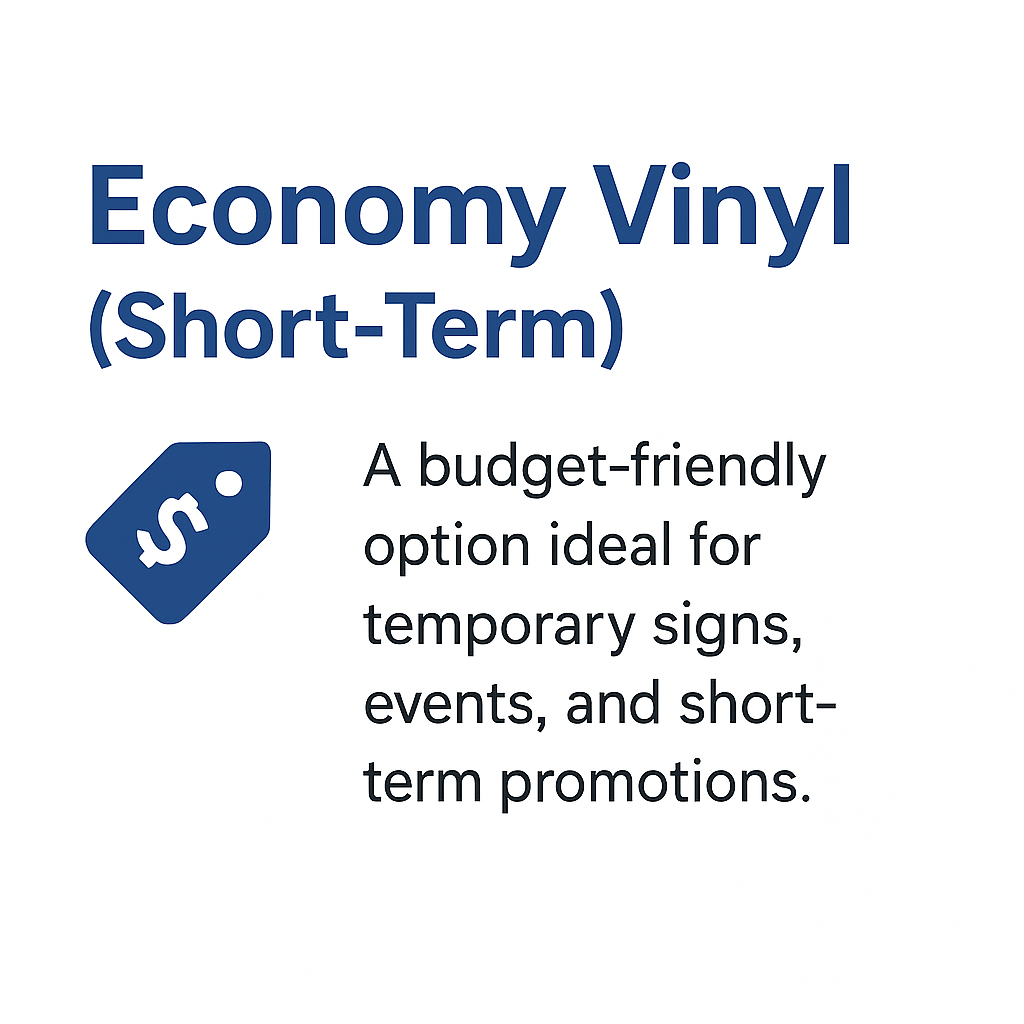 Economy Vinyl (Short Term)