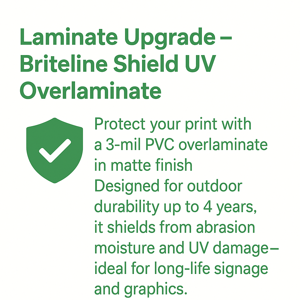 Matte Laminate