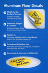 Aluminum Floor Graphics 