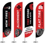 Car Dealership Feather Flags