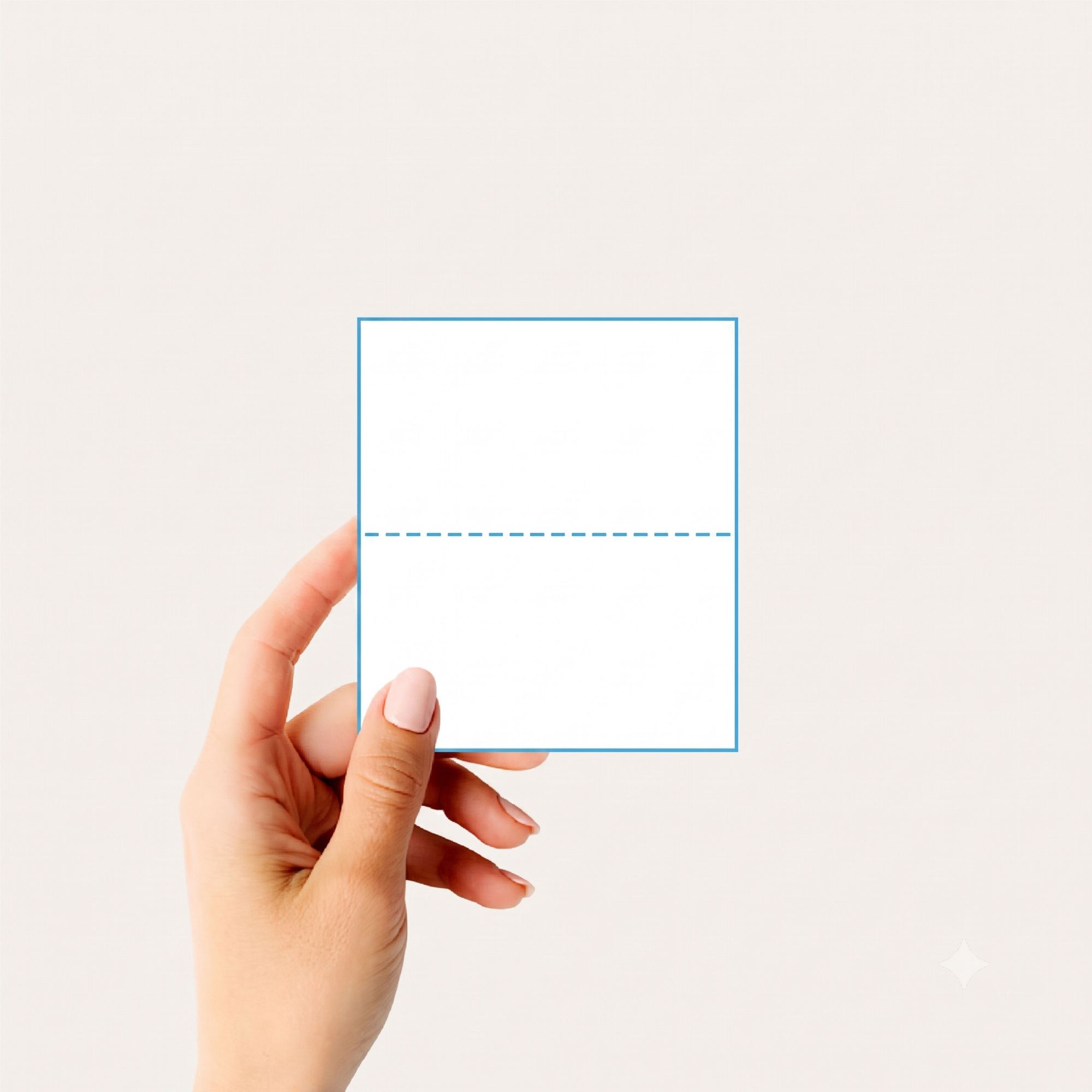 Folded Business Cards 4