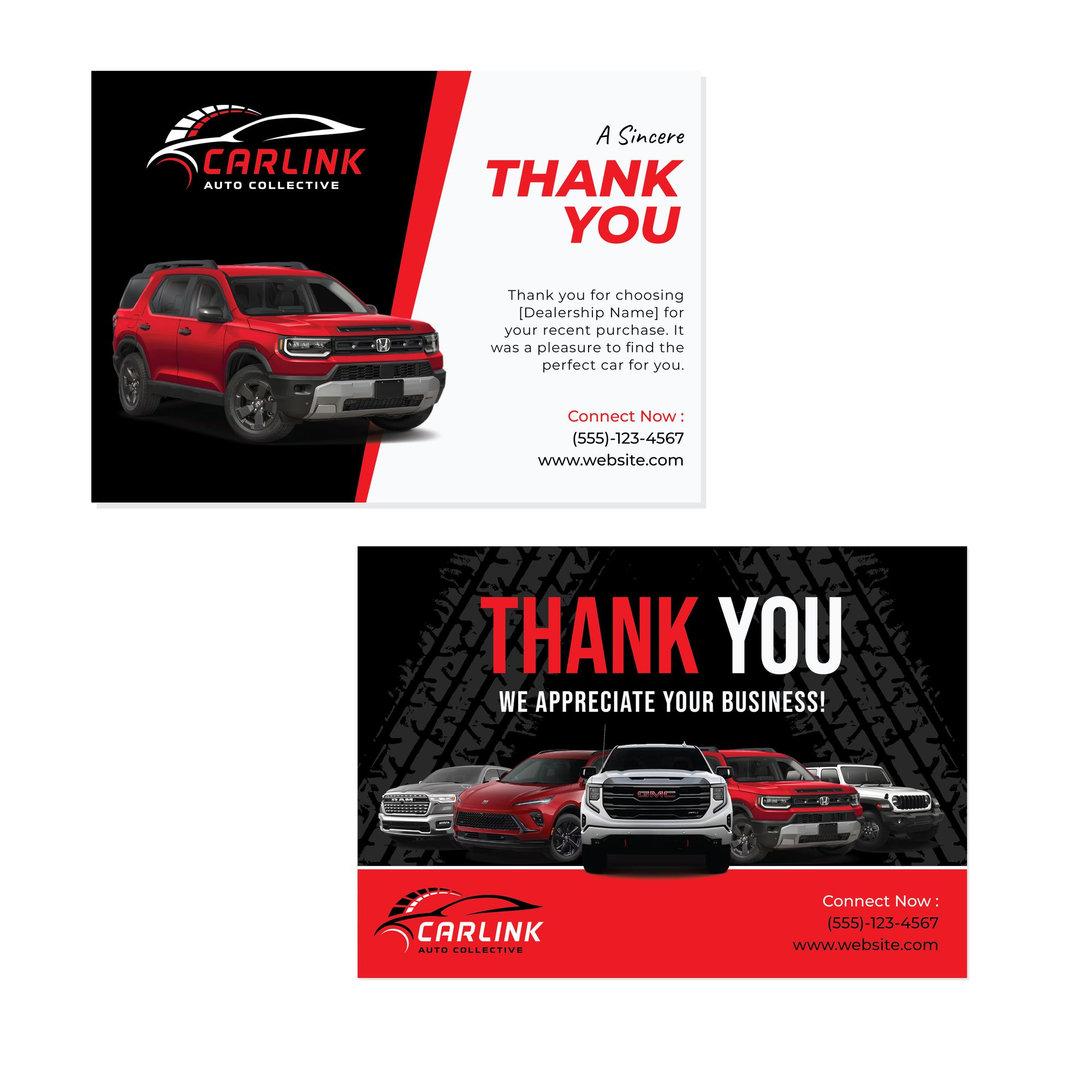 automotive greeting cards