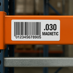 Magnetic Warehouse Rack Labels