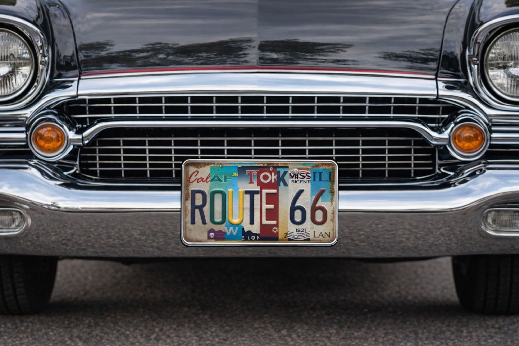 Route 66 License Tag 1