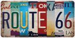 Route 66 License Tag 2